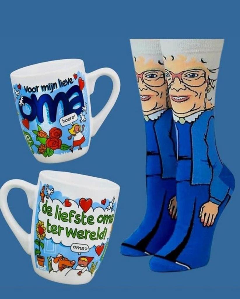 OMA SOKKEN + MOK LIEVE OMA, Ophalen of Verzenden, Nieuw