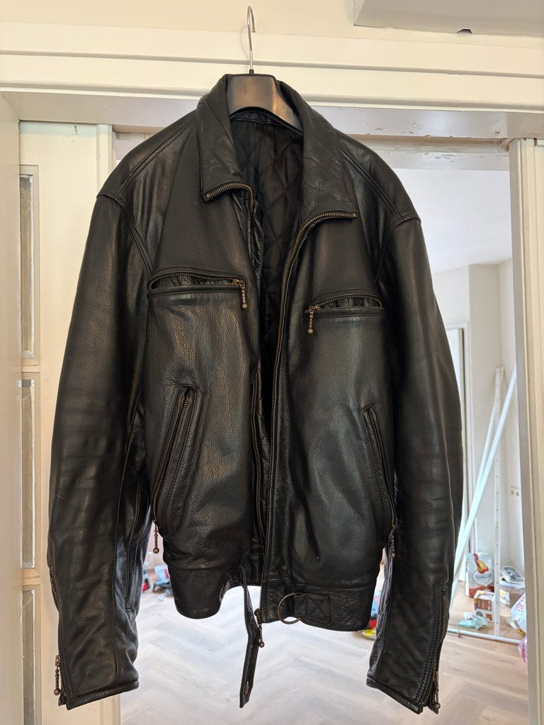 Mooi zwaar lederen BMW motorjack, Dainese, Heren, Jas | leer, Ophalen of Verzenden