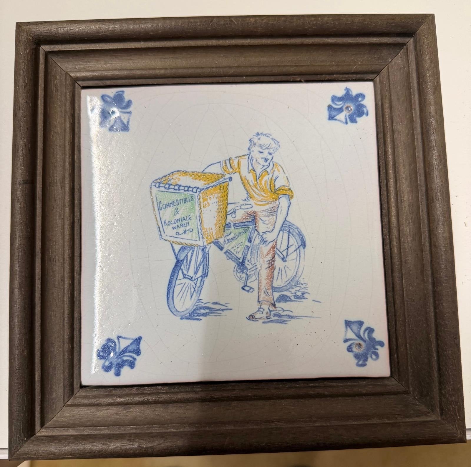 Vintage tegel, Antiek en Kunst, Ophalen