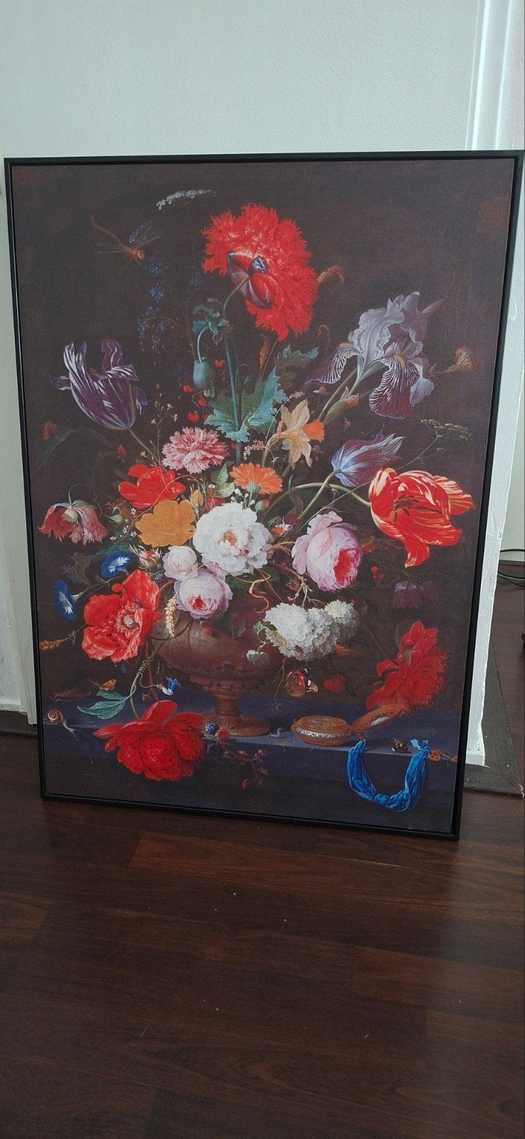 Prachtig Schilderij (Bloemen), Ophalen, Klassiek, Bijzondere lijst, Bloemen