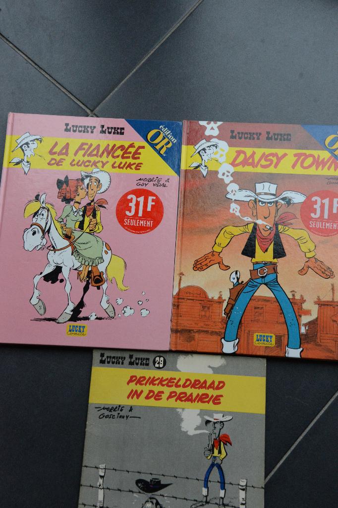 Lucky Luke. Prikkeldraad in de Prairie. Nr 29. 1970., Boeken, Stripboeken, Eén stripboek, Ophalen of Verzenden, Zo goed als nieuw