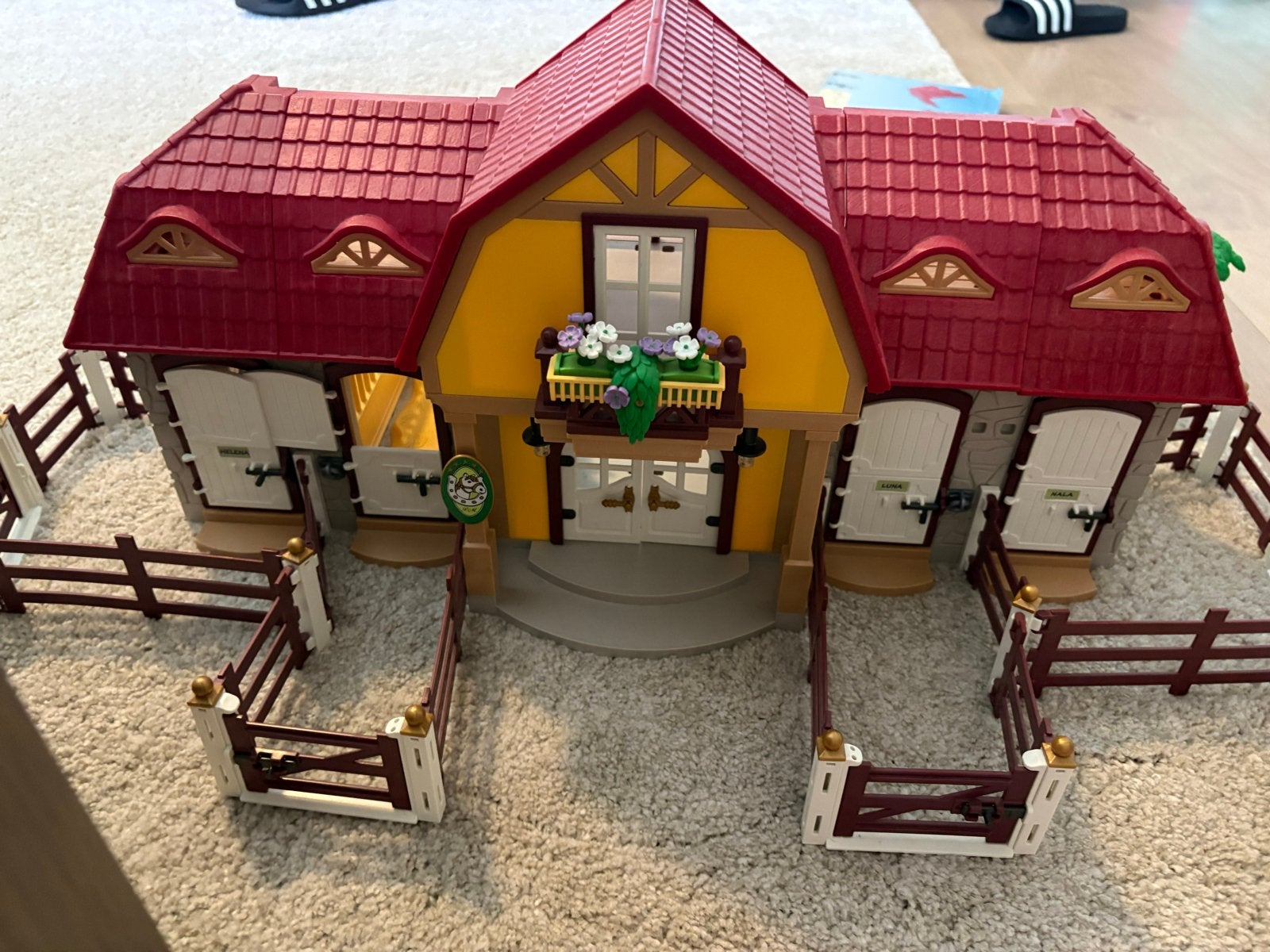 Playmobil Grote Paardenranch 5521 met veel accessoires, Kinderen en Baby's, Speelgoed | Playmobil, Gebruikt, Gebouw, Complete set