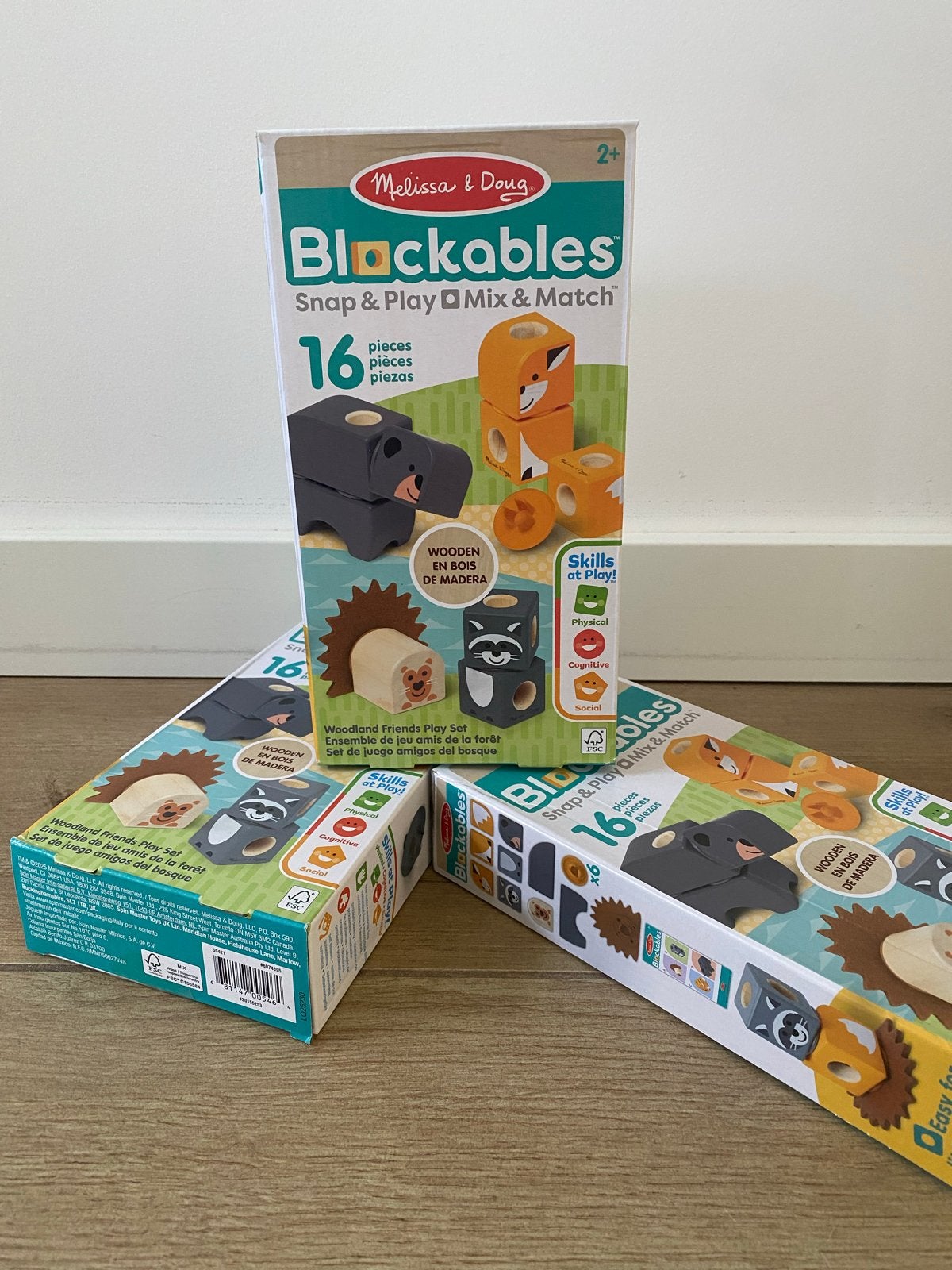 Melissa & Doug Blockables: Snap & Play Mix & Match, Ophalen of Verzenden, Nieuw, Overige typen