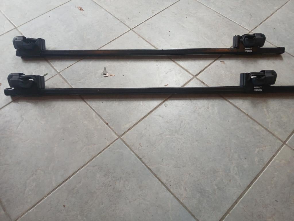 Dakdragers skoda, Ophalen, Gebruikt