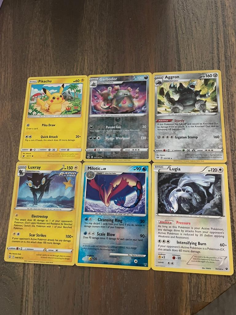 Pokemon kaarten, Ophalen of Verzenden, Zo goed als nieuw, Meerdere kaarten