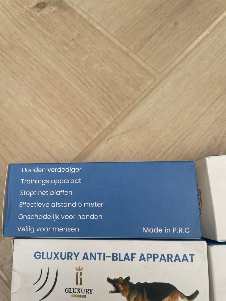 Gluxury anti-blaf apparaat, Ophalen of Verzenden, Nieuw