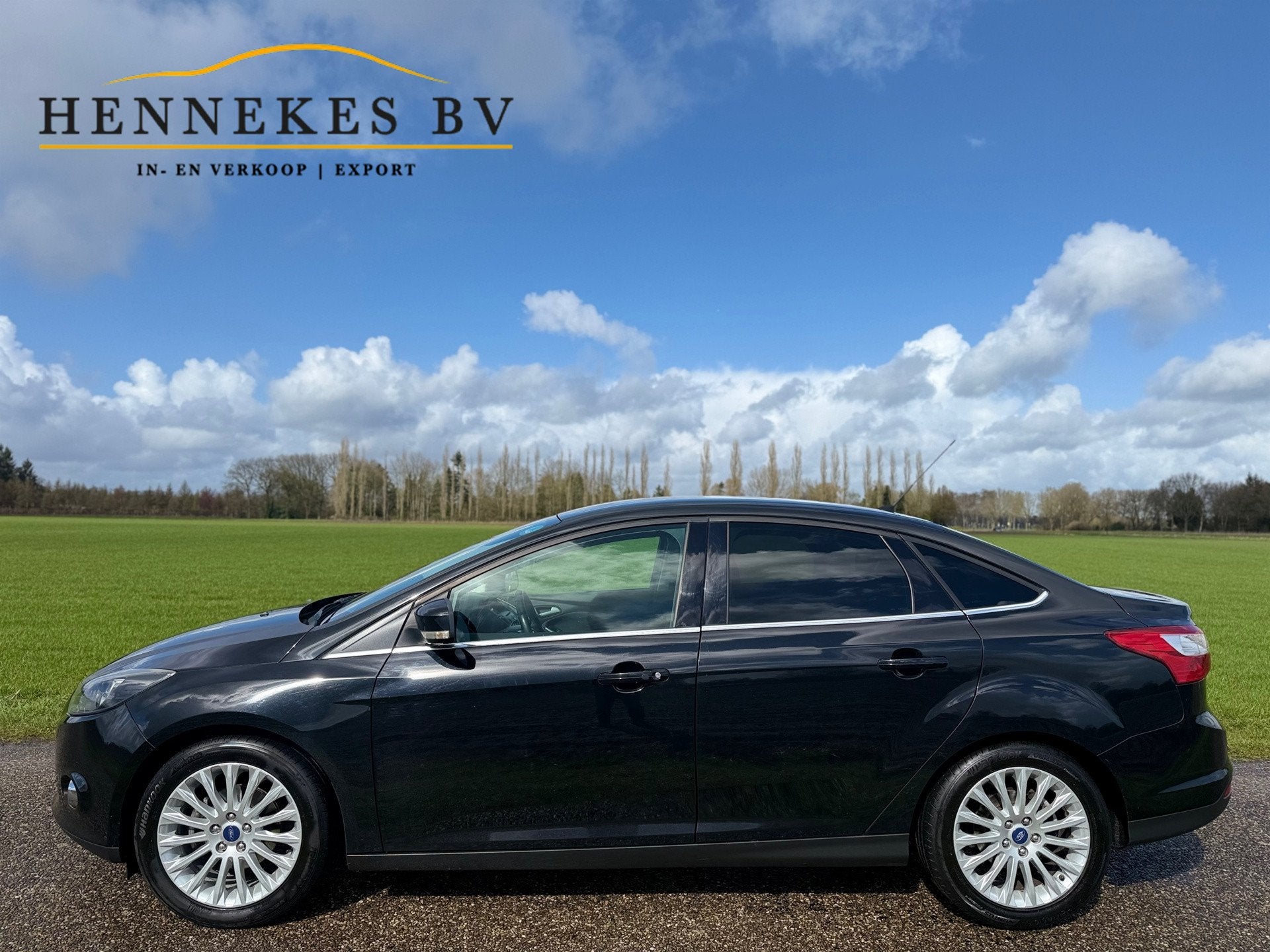 Ford Focus 1.0 EcoBoost Titanium NAP, Auto's, Euro 5, Gebruikt, Zwart, Zwart