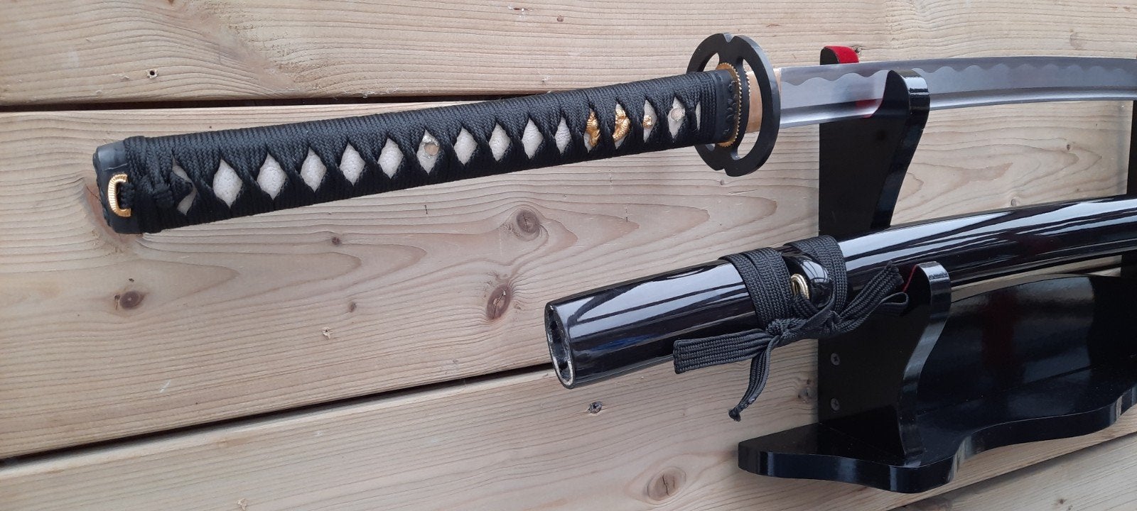 Scherp katana zwaard, samurai zwaarden, sabel, mes, dolk

Sc, Ophalen of Verzenden, Overige soorten, Azië, Zwaard of Sabel