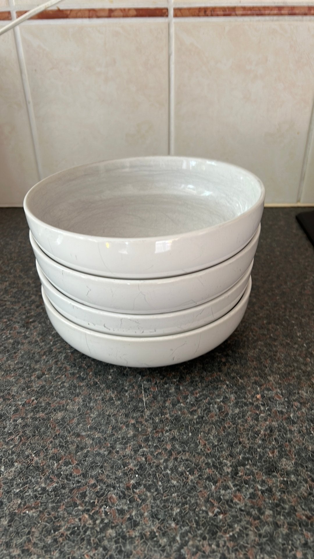 Set of 4 Le Tauci Pasta Bowls, Huis en Inrichting, Keuken | Servies, Ophalen of Verzenden, Zo goed als nieuw, Overige stijlen