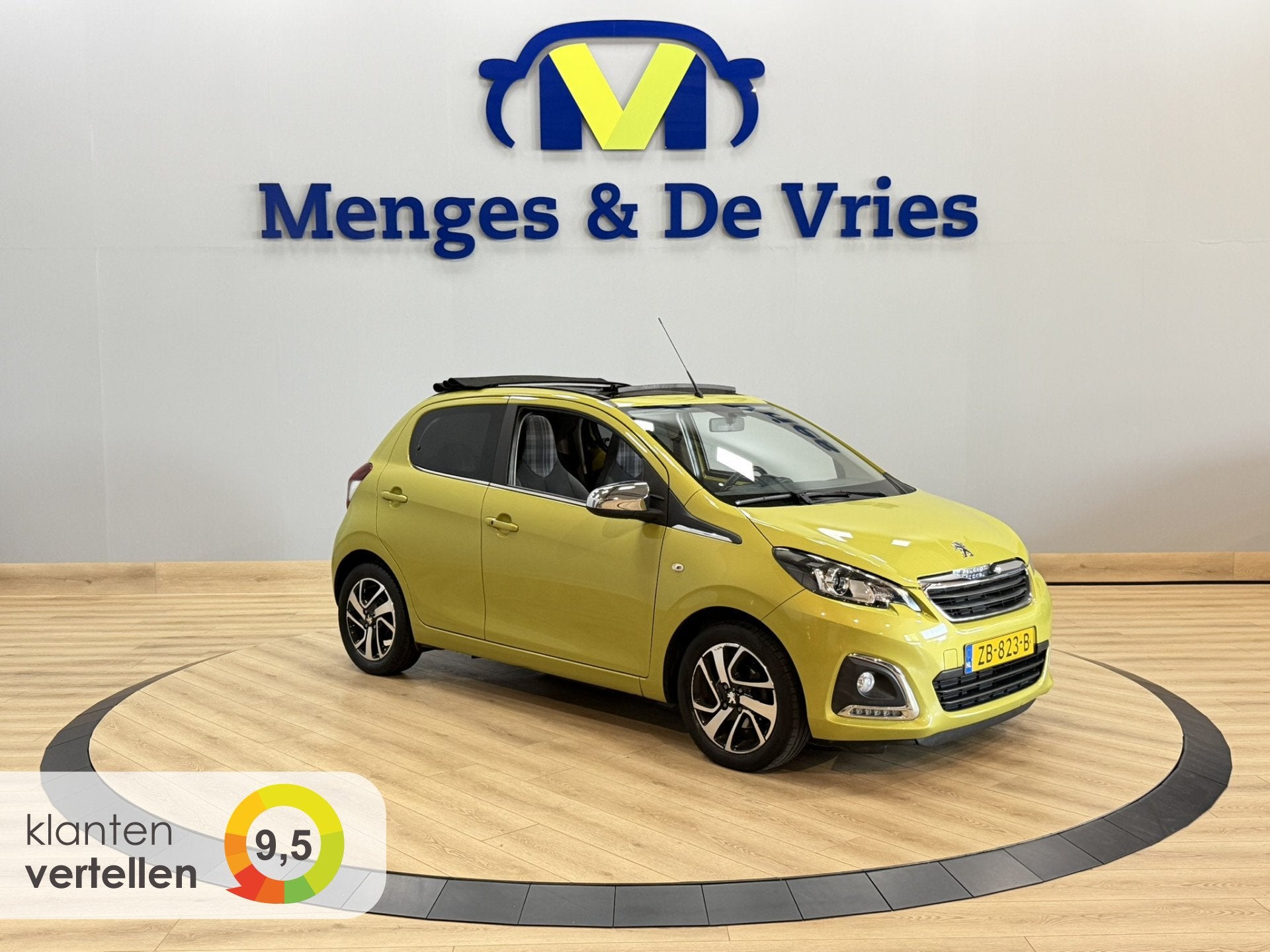 Peugeot 108 1.0 e-VTi Allure TOP! Airco ECC | Camera | Open, Voorwielaandrijving, 12 maanden, Stof, Gebruikt