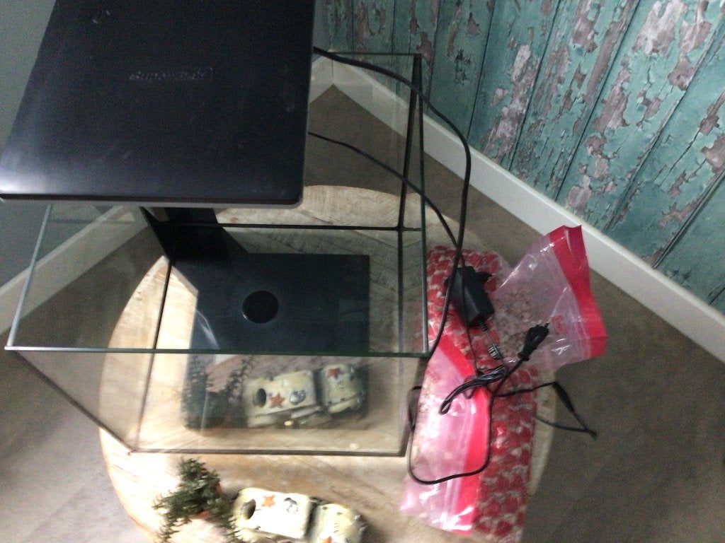 Aquarium, Dieren en Toebehoren, Ophalen, Inclusief slangen, Zo goed als nieuw, Leeg aquarium