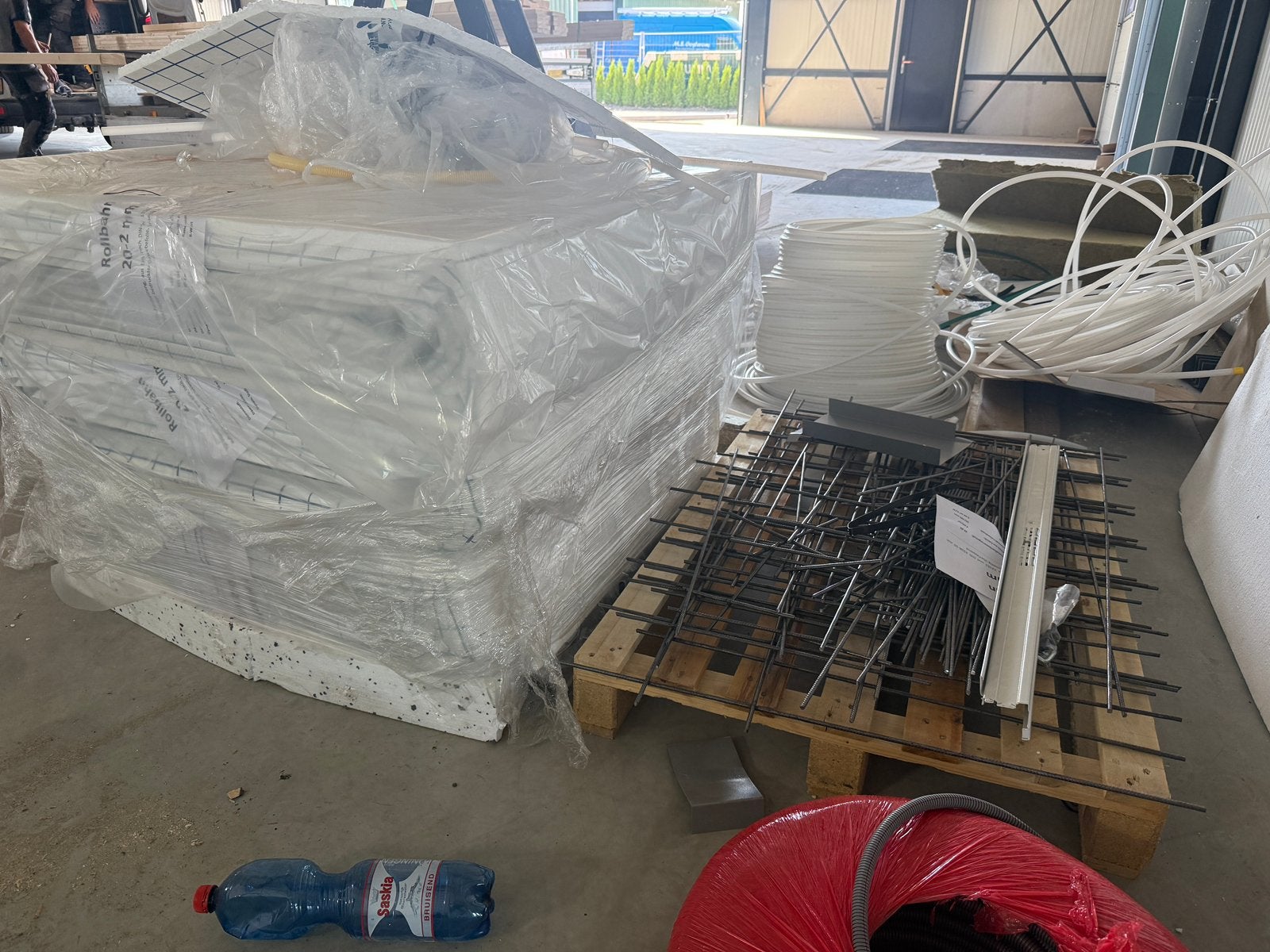 30 m2 Tackerplaten vloerverwarming + 200M buis, Ophalen, Nieuw, Overige typen