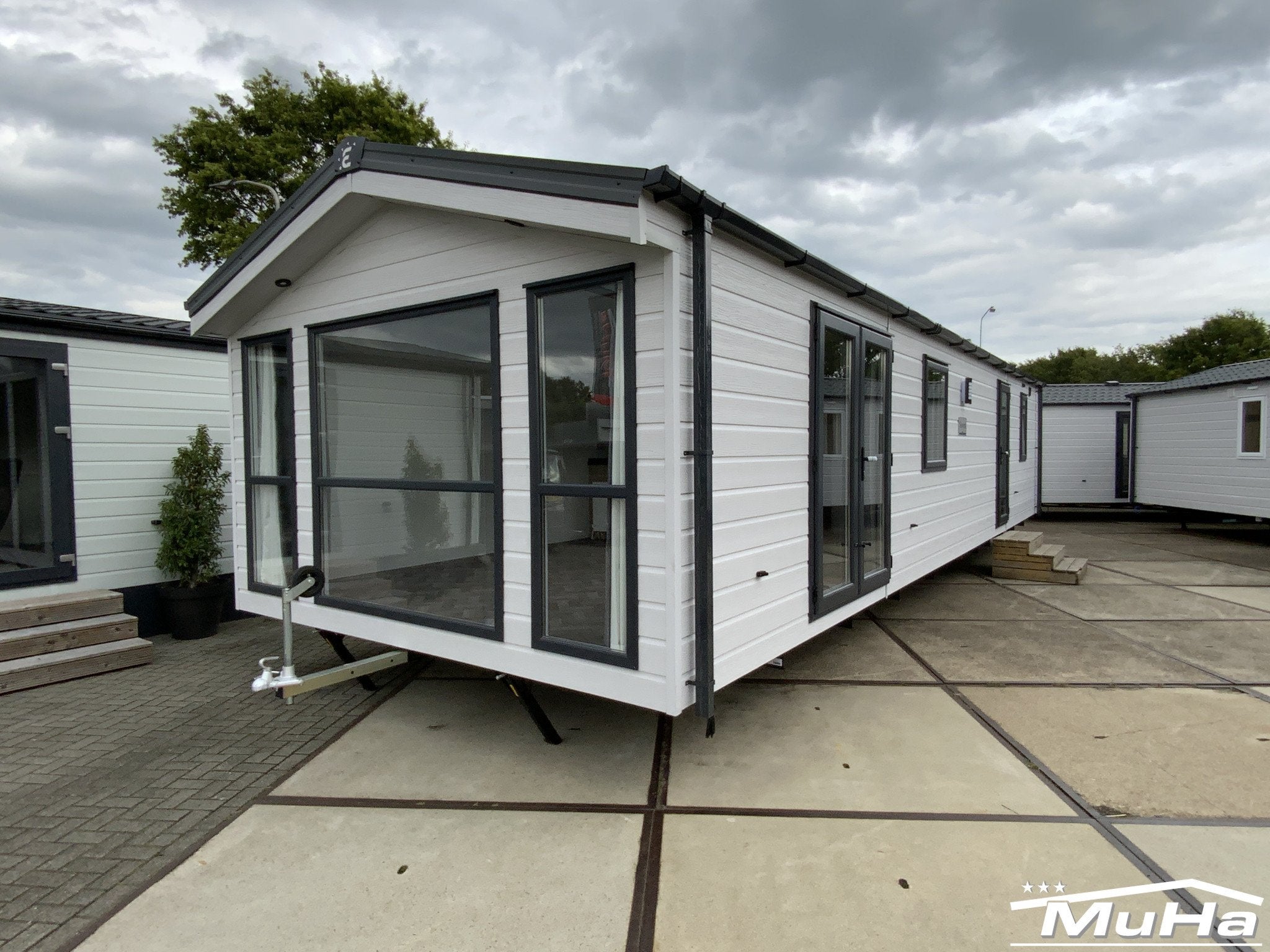 Serena chalet Super DG CV 12.00 x 4.00 , 2 slaapkamers, Tot en met 4