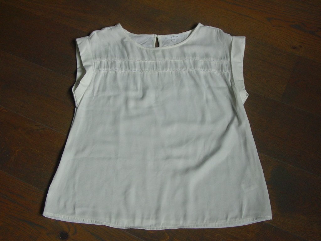 Creme blouse Opus, maat 38, Maat 38/40 (M), Wit, Ophalen of Verzenden, Zo goed als nieuw