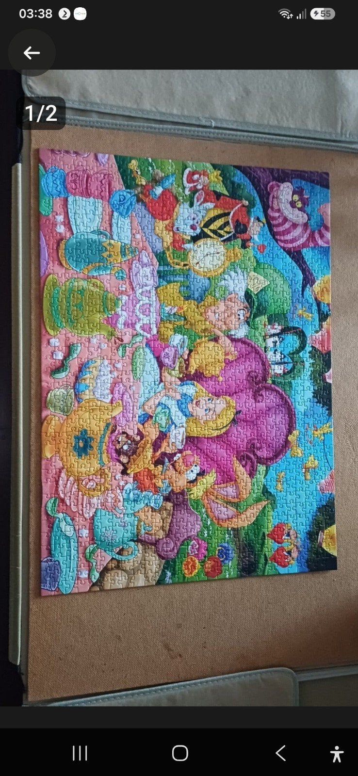 legpuzzel, Ophalen