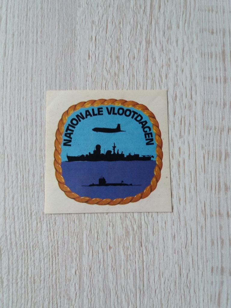 sticker NATIONALE VLOOTDAGEN, Ophalen of Verzenden, Zo goed als nieuw, Bedrijf of Vereniging