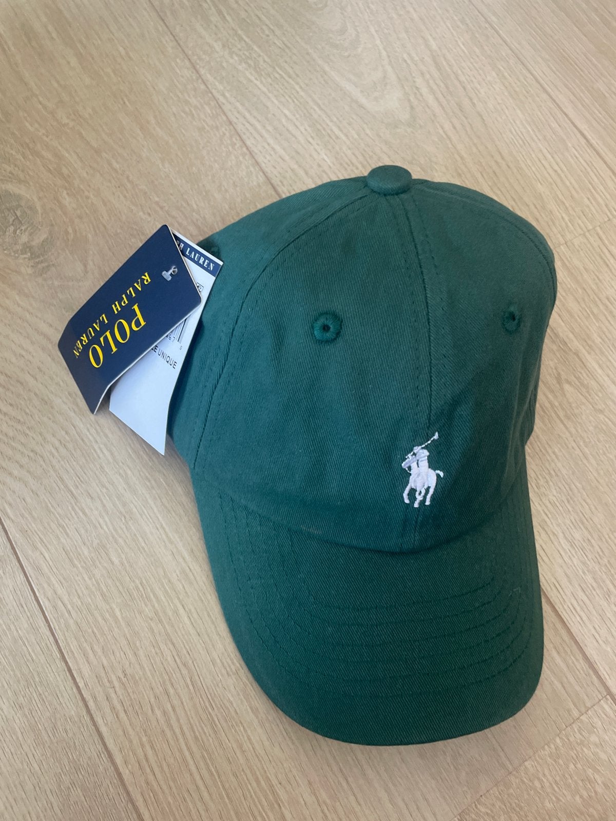 Nieuwe Polo Ralph Lauren pet - Donkergroen met logo, Verzenden, Nieuw, One size fits all, Pet