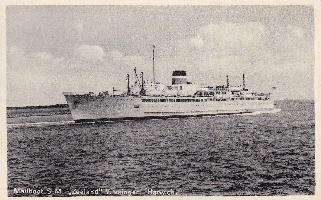 Vlissingen Mailboot "Zeeland", Verzamelen, Ophalen of Verzenden, Ongelopen, Zeeland