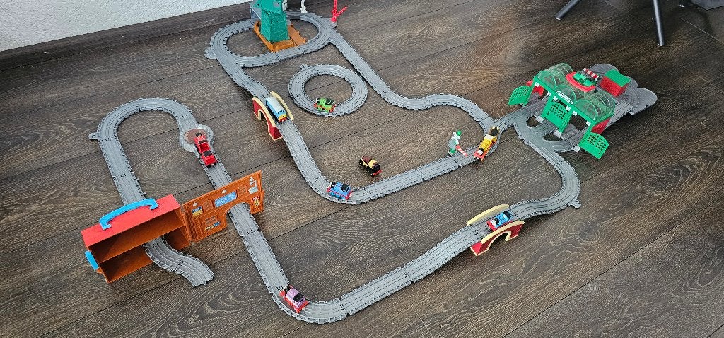 Thomas de trein Hout Set 3, Ophalen of Verzenden, Gebruikt