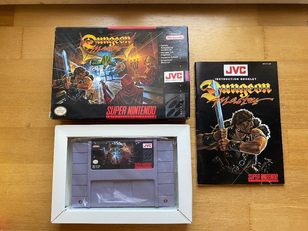 Dungeon master snes usa, Avontuur en Actie, 1 speler, Ophalen of Verzenden, Zo goed als nieuw