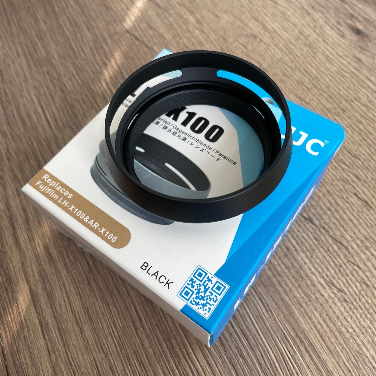 JJC LH-JX100 Zonnekap voor Fujifilm LH-X100 & AR-X100, Audio, Tv en Foto, Overige merken, Minder dan 50 mm, Nieuw, Ophalen of Verzenden