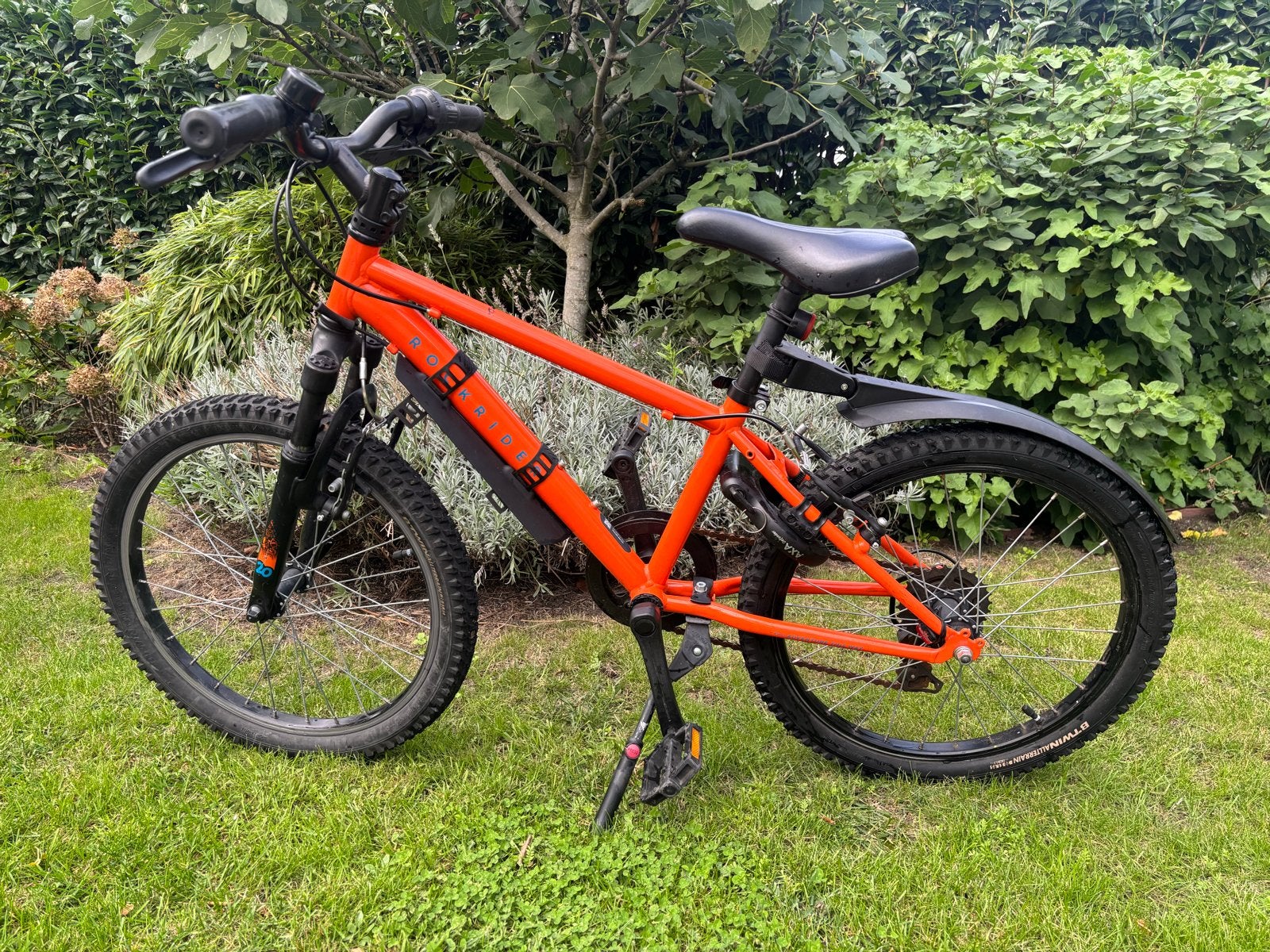 Rockrider EXPL500 Kinderfiets 20 inch Oranje, Ophalen, Gebruikt, 20 inch of meer