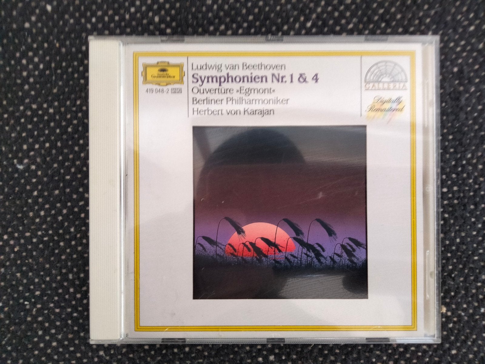 Beethoven: Symfonieën Nr. 1 & 4, Ouvertüre Egmont - Karajan, Ophalen of Verzenden