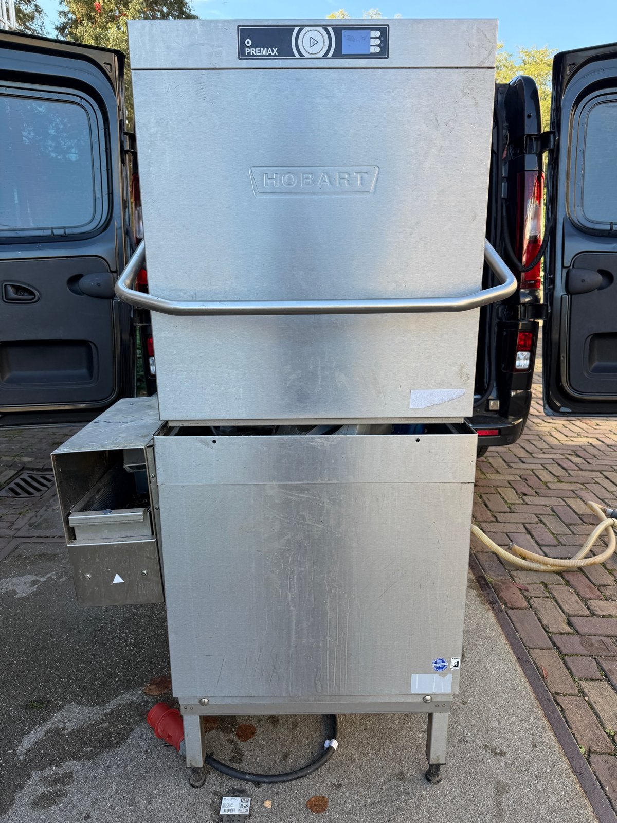 Hobart PREMAX doorschuifvaatwasser, Gebruikt, 60 cm of meer, Eco programma, Ophalen of Verzenden