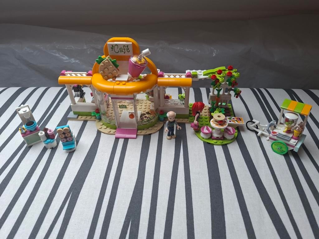 Lego Friends Heartlake Juicebar 41035 cafe, Gebruikt, Lego, Compleet, Friends