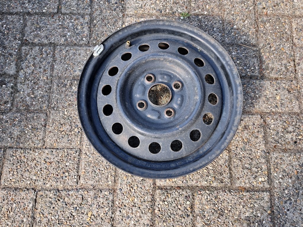 Reservewiel Suzuki Alto Ignis Wagon R+ staal gebruikt Velg, Ophalen of Verzenden, De Rie Automaterialen, Info@derieautomaterialen.nl