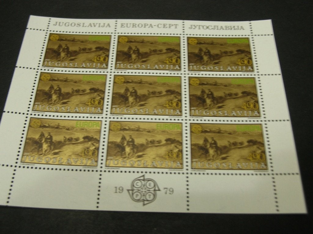 Cept/Verenigd Europa Joegoslavië 1979, Ophalen of Verzenden, Joegoslavië, Postfris
