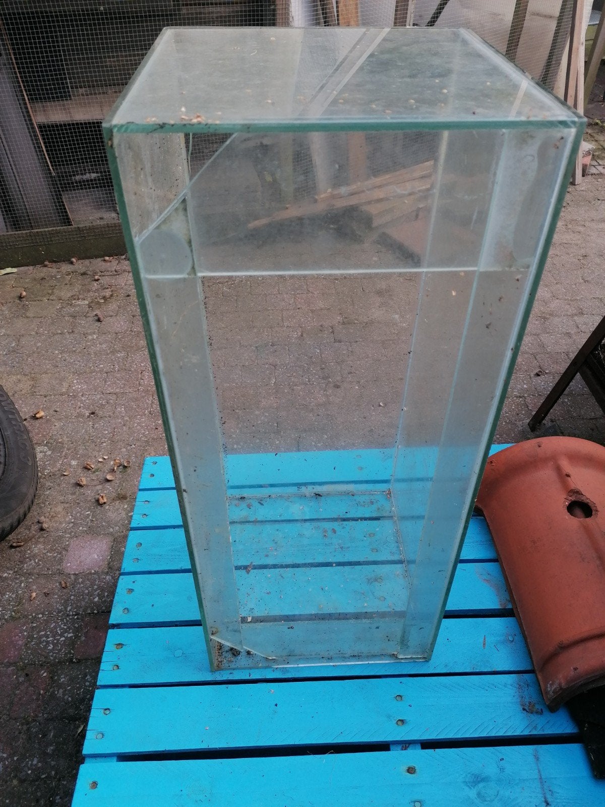 Gratis afhalen los of samen, Dieren en Toebehoren, Ophalen, Gebruikt, Leeg aquarium