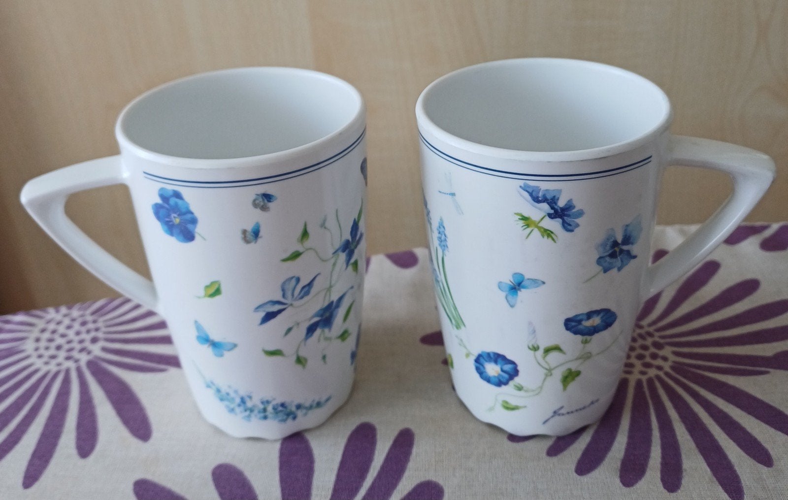 2 Mepal flowers bekers, Caravans en Kamperen, Ophalen of Verzenden
