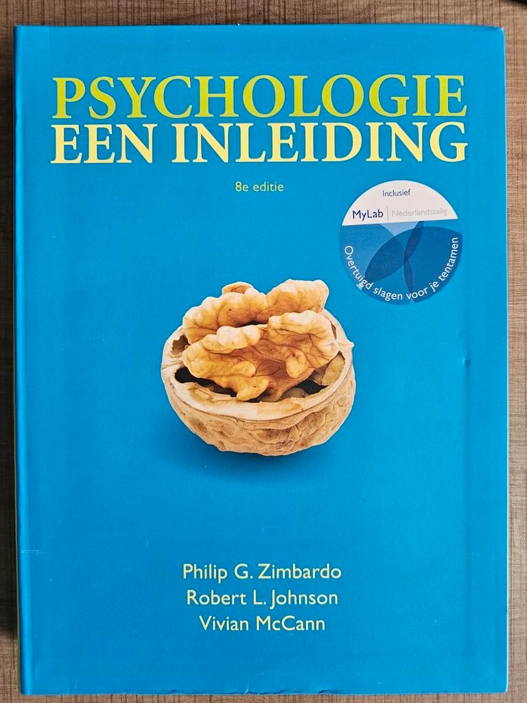 Psychologie Een Inleiding - 8e editie Zimbardo, Boeken, Ophalen of Verzenden, Zo goed als nieuw, Overige onderwerpen, Philip G. Zimbardo, Robert L. Johnson, Vivian McCann