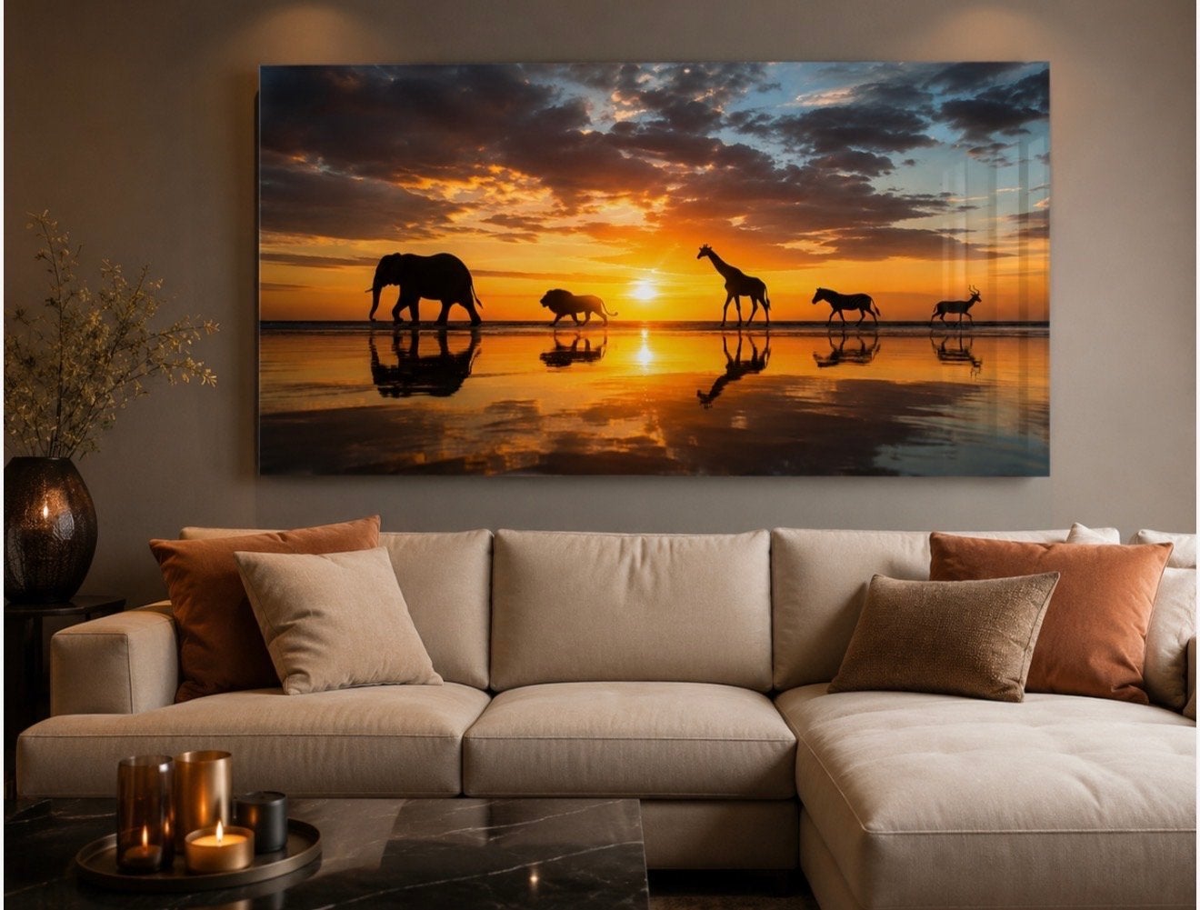 Plexiglas schilderij 120x80cm - Nieuwstaat, Ophalen of Verzenden, Zo goed als nieuw, Schilderij, 100 tot 125 cm