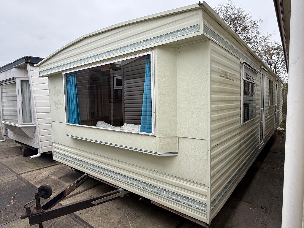 Atlas Moonstone 11 x 3.70 - Aparte toiletruimte - Stacaravan, Caravans en Kamperen, Tot en met 4