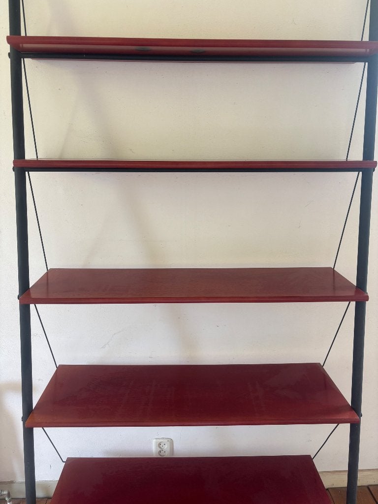 Vintage John IId boekenkast van Philippe Starck voor Disform, Overige houtsoorten, Met plank(en), Gebruikt, Modern
