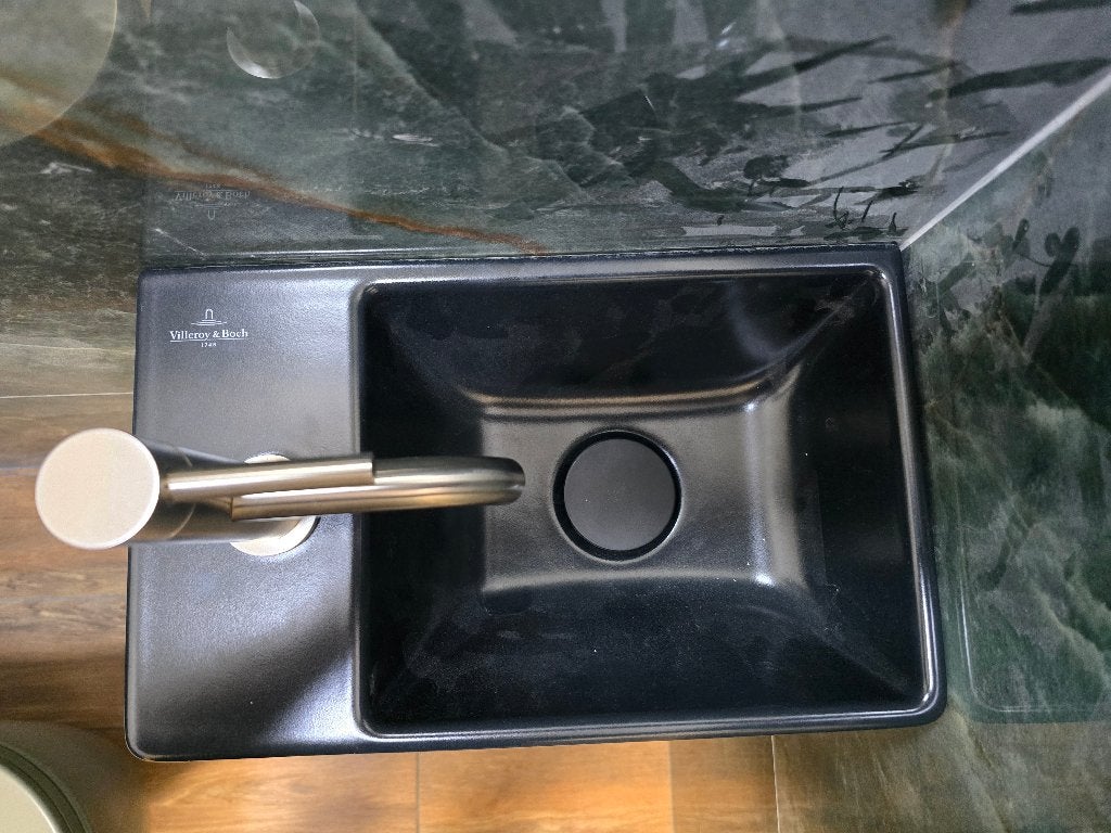 Villeroy & Boch fontein mat zwart showmodel, Ophalen, Nieuw, Zwart, Overige merken