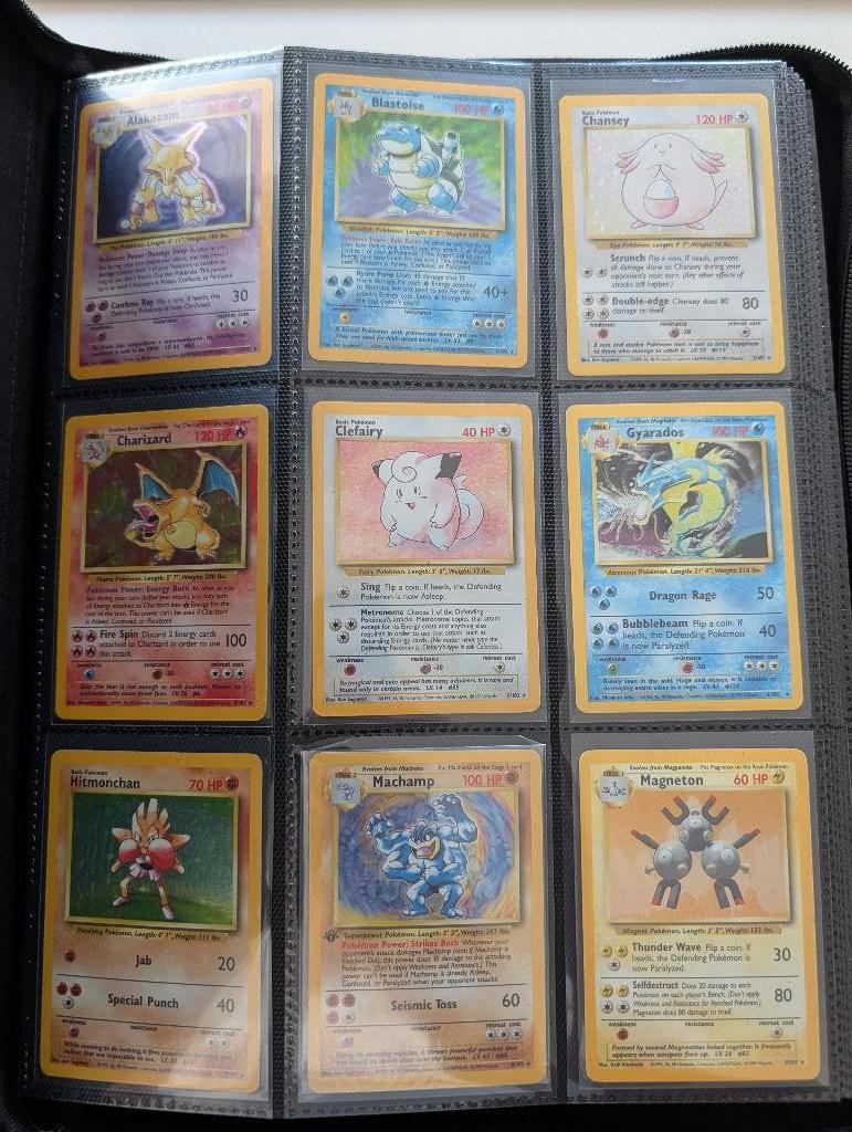 5 master sets! Base, Jungle, Fossil, Team Rocket, Gym Heroes, Ophalen, Zo goed als nieuw, Meerdere kaarten, Foil