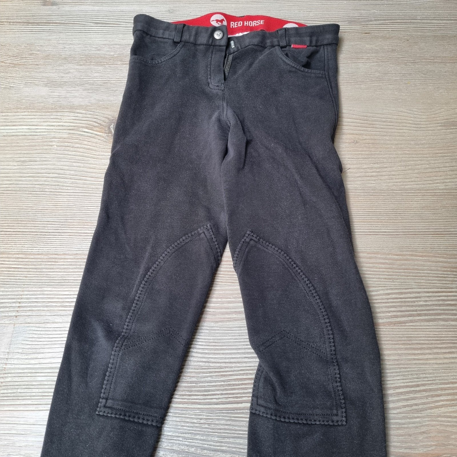 Red Horse zwarte rijbroek 176, Gebruikt, Kinderen, Red Horse, Zwart