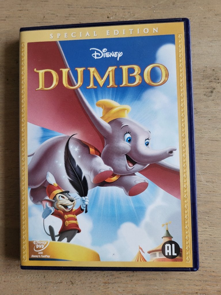 DVD kinderen Dumbo - Disney, Alle leeftijden, Ophalen of Verzenden, Zo goed als nieuw