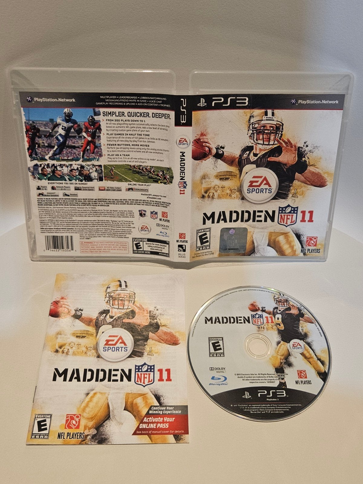Madden NFL 11 PS3, Ophalen of Verzenden, Zo goed als nieuw, Sport, 3 spelers of meer