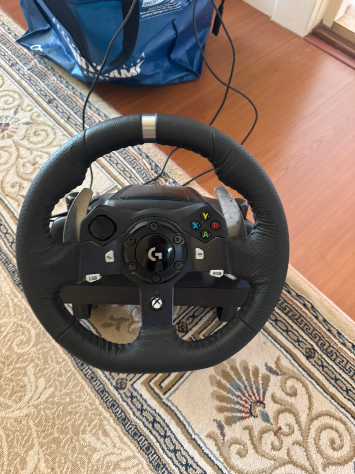 logitech g920, Spelcomputers en Games, Ophalen, Gebruikt, Stuurtje of Sportattribuut, Xbox Original