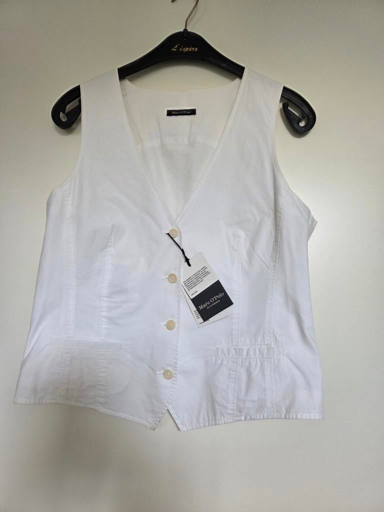 Dames gilet van Marco Polo, Kleding | Dames, Ophalen of Verzenden, Nieuw, Maat 38/40 (M), Wit