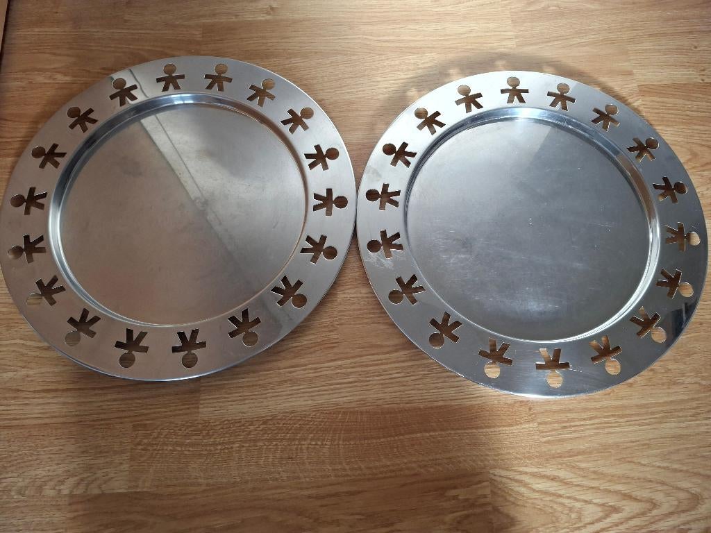 Alessi rvs schalen 10 euro per stuk, Ophalen of Verzenden, Gebruikt, Rond, Overige materialen