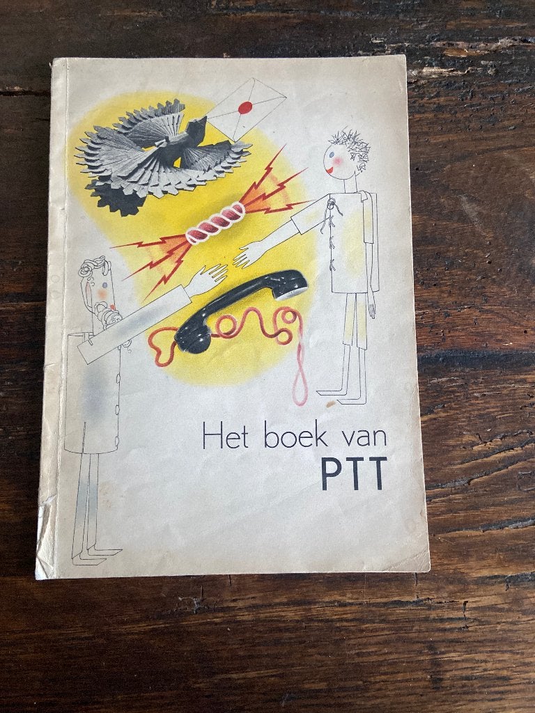 Piet Zwart Het boek van PTT, Ophalen of Verzenden, Gelezen, Piet Zwart