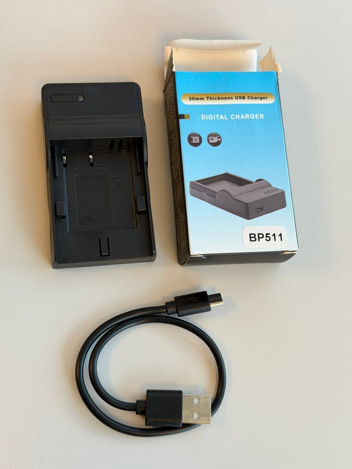 Nieuwe USB Acculader voor Canon BP-511 BP-511A BP-512 BP-535, Nieuw, Ophalen of Verzenden, H, H
