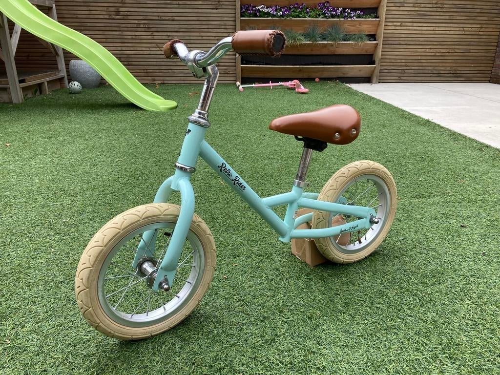 Leuke loopfiets bandits & angels, Fietsen en Brommers, Ophalen, Gebruikt, Minder dan 16 inch