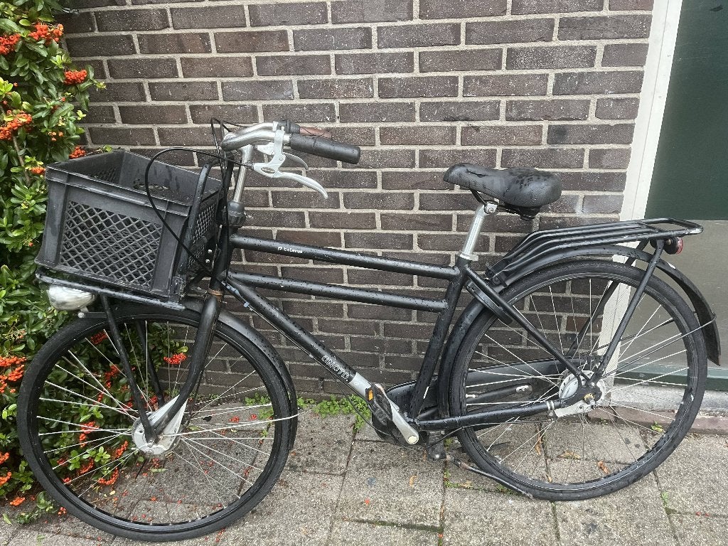 herenfiets, Gebruikt, Versnellingen, Batavus, 49 tot 53 cm