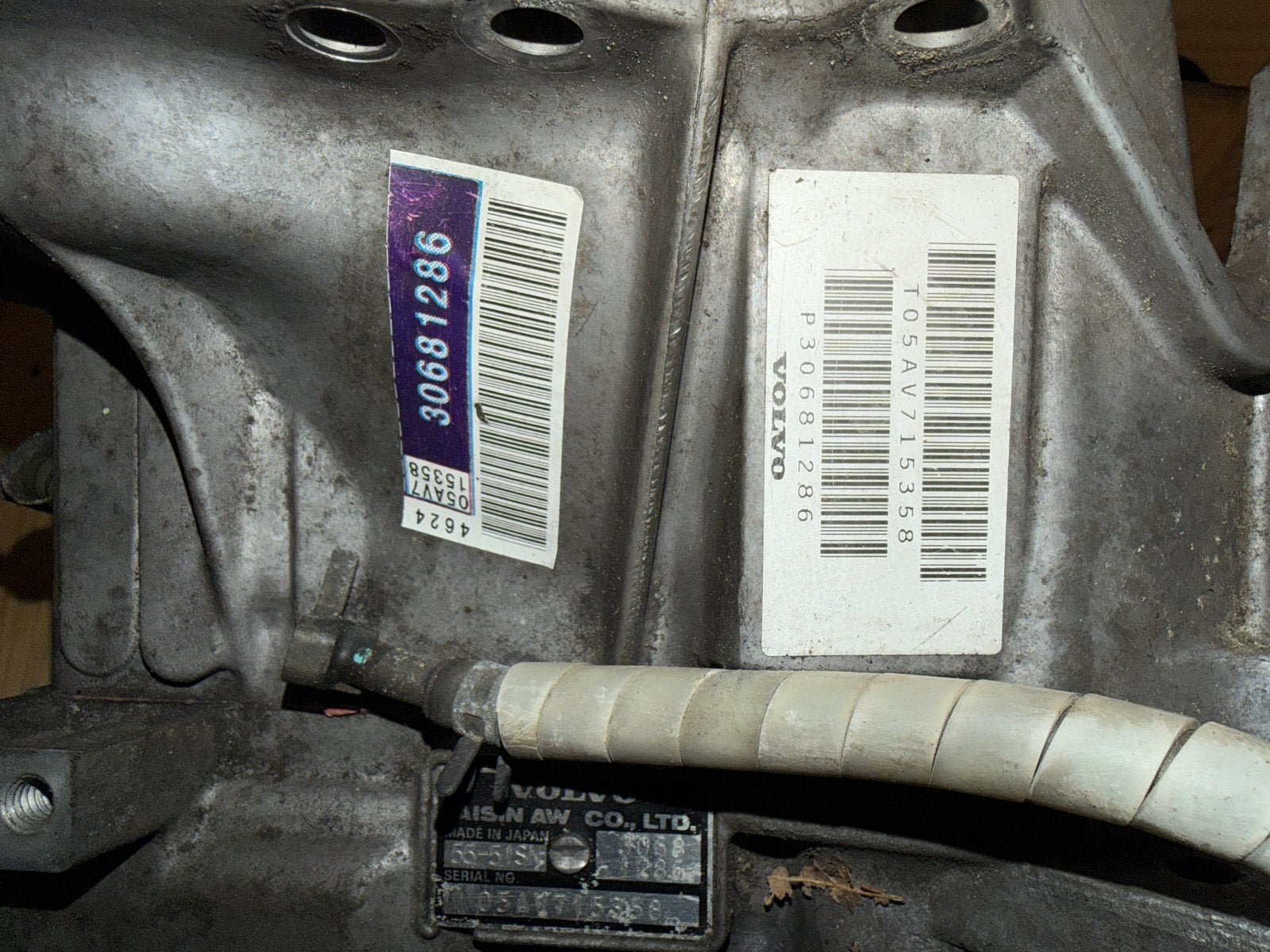 2 Volvo Automatische Versnellingsbakken aisin 55-51sn, Ophalen, Gebruikt, Volvo